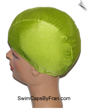 Pea Pod Green Lycra Swim Cap