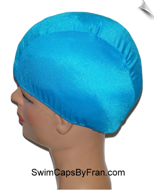 Turquoise Lycra Swim Cap