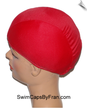 XXX Large Red Lycra Swim Cap
