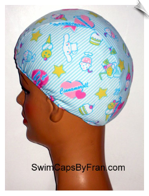 Sweet Treats Toddler Lycra Swim Cap