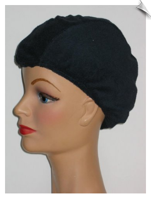 Extra Extra Large (XXL) Unisex Hair Loss Cover - Black