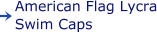 American Flag Lycra Swim Caps