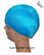 XXX Large Turquoise Lycra Swim Cap (SKU: 1010-XXXL)