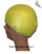 Extra Large Sunshine Yellow Lycra Swim Cap (XL) (SKU: 1015-XL)
