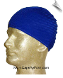 Unisex Royal Blue Ribbed Head Cover