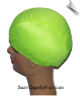 Extra Large Chartreuse Lycra Swim Cap (XL) (SKU: 1022-XL)