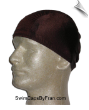 Extra Large Chocolate Brown Lycra Swim Cap (XL) (SKU: 1058-XL)