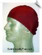 Extra Large Rust Color Lycra Swim Cap (XL) (SKU: 1060-XL)