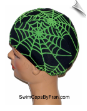 Spider Web  Lycra Swim Cap (SKU: 1109)