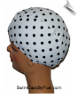 Extra Large Polka Dot Lycra Swim Cap (XL) (SKU: 1400-XL)