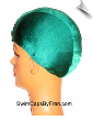 Extra Large Kelly Green Lycra Swim Cap (XL) (SKU: 1061-XL)