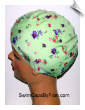 Floral Lycra Swim Cap (SKU: 2021)